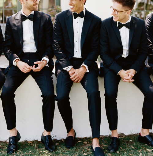 tuxedo with boots